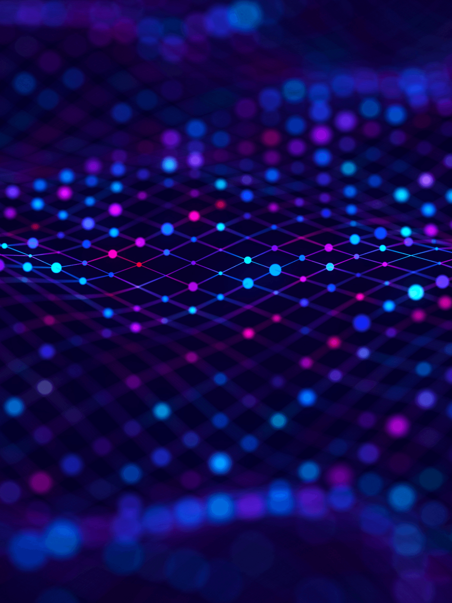 Solar network visualization background